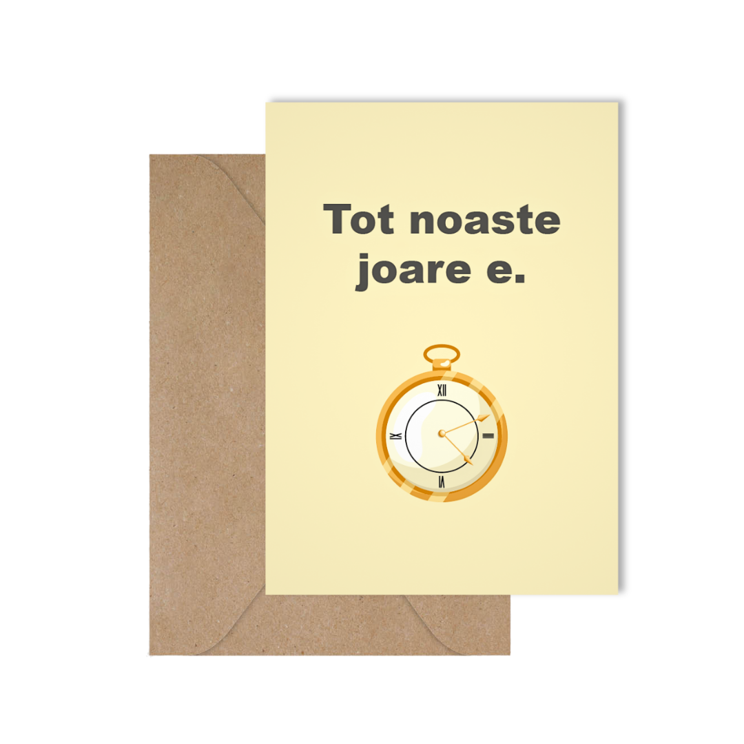 Grappige West-Vlaamse wenskaart voor nieuwjaar met spreuk in dialect