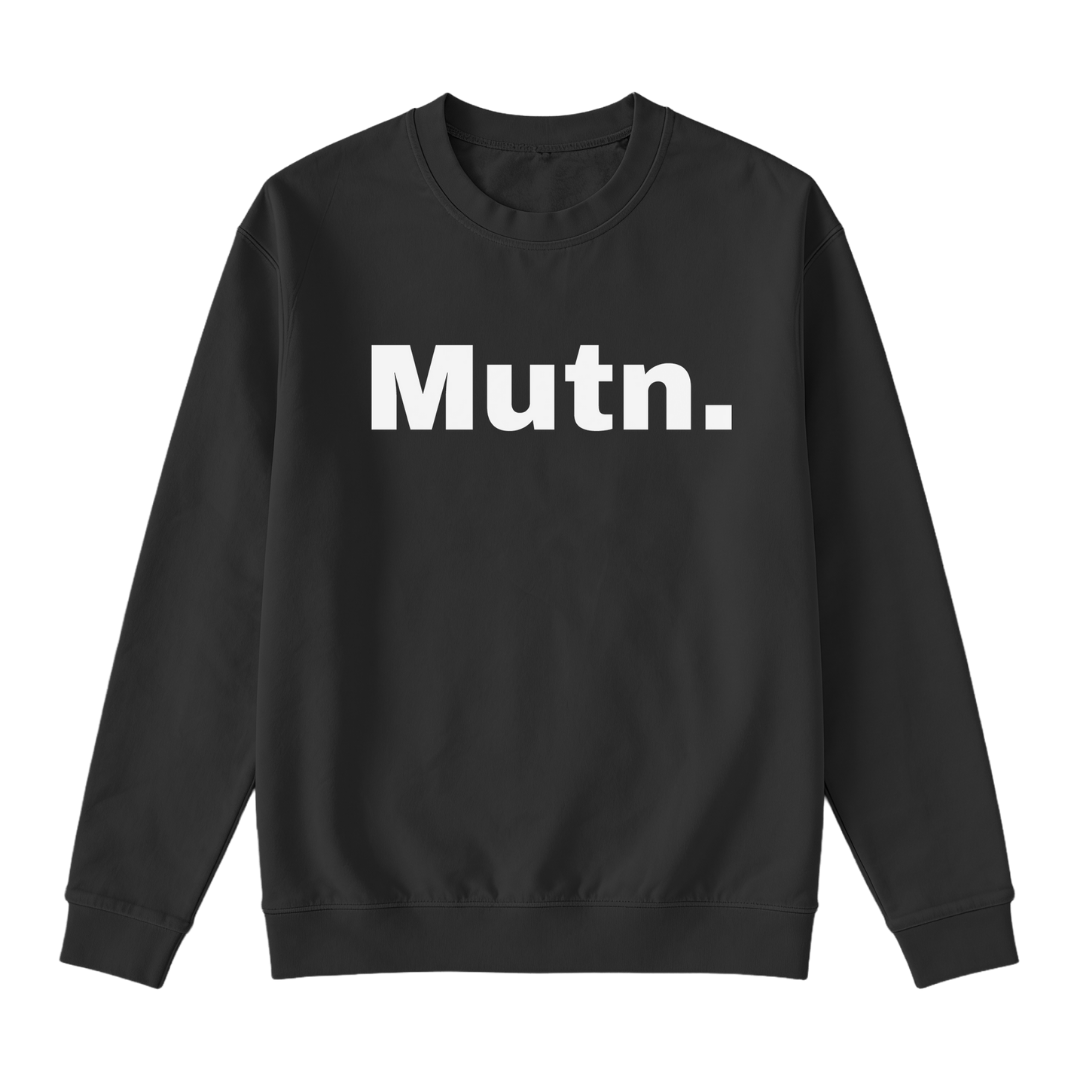 Mutn. trui zwart PRE-ORDER