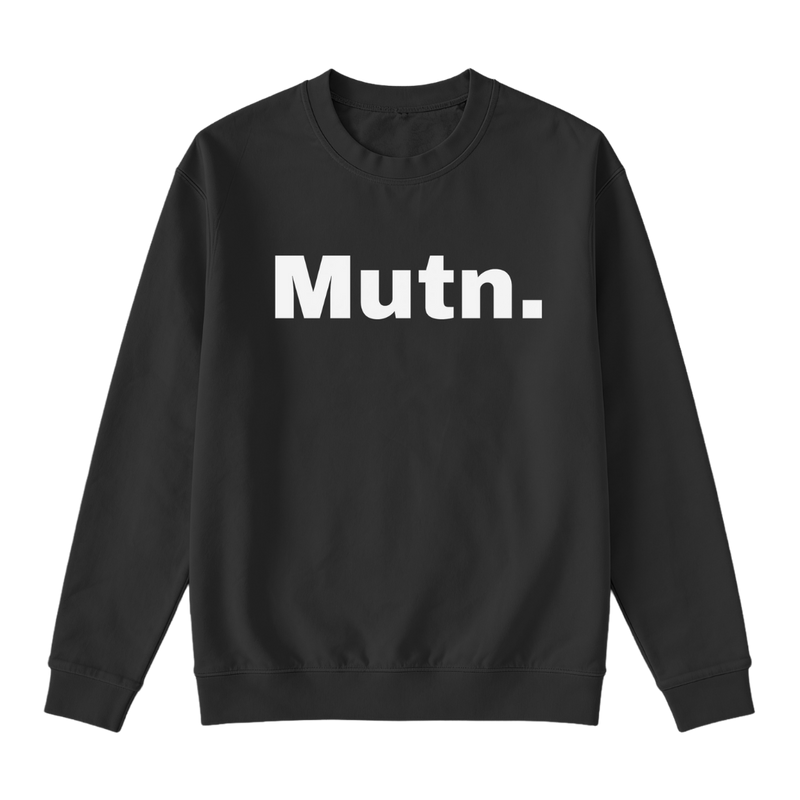 Mutn. trui zwart PRE-ORDER