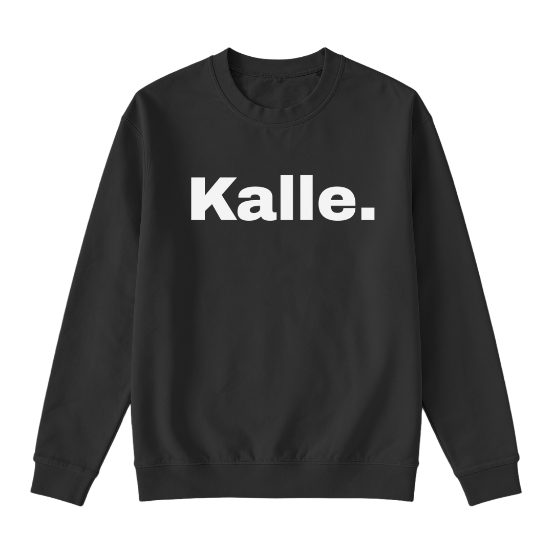 Kalle. trui zwart PRE-ORDER