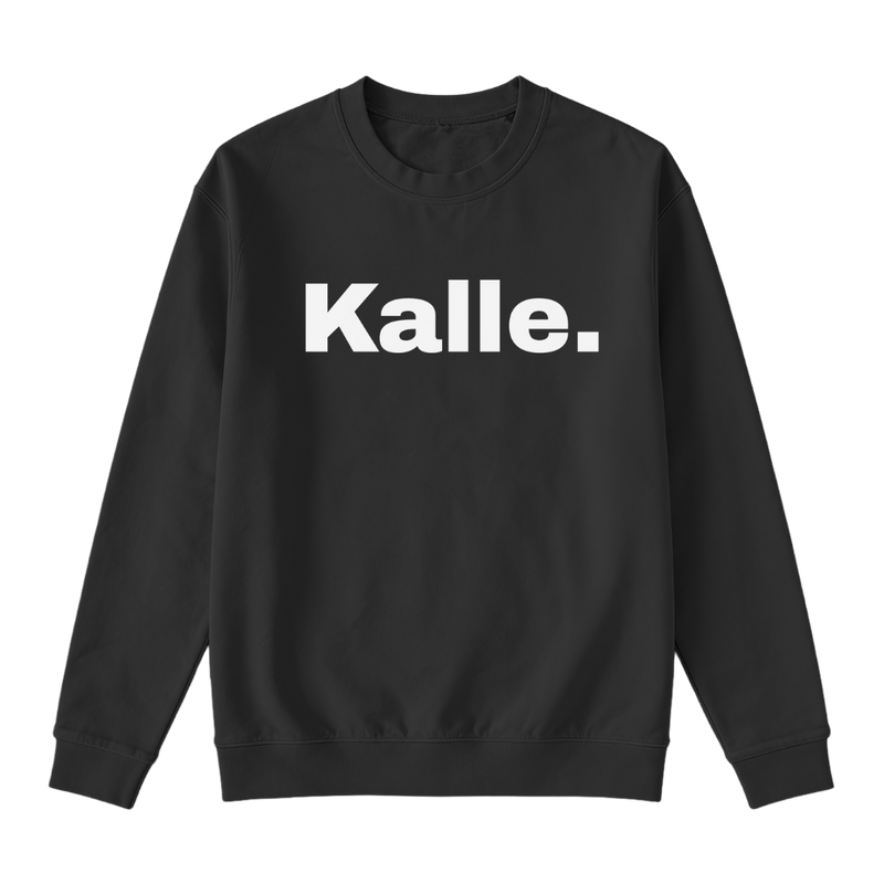 Kalle. trui zwart PRE-ORDER