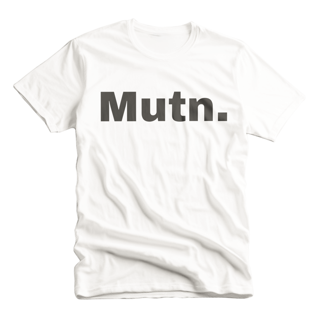 PRE-ORDER Mutn. t-shirt wit