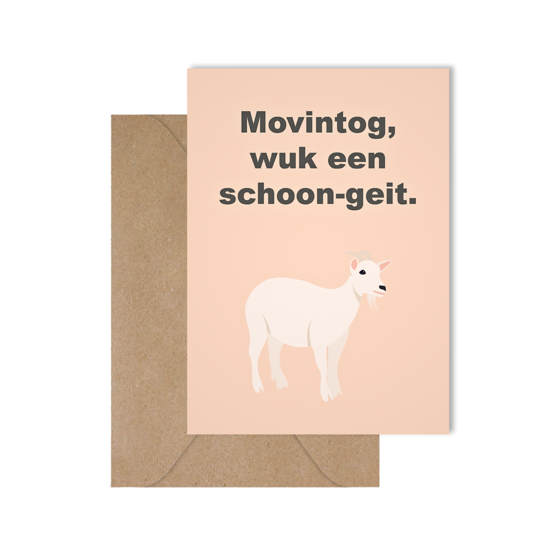 Grappige wenskaart west-vlaanderen schoonheid valentijn liefde