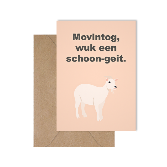 Grappige wenskaart west-vlaanderen schoonheid valentijn liefde