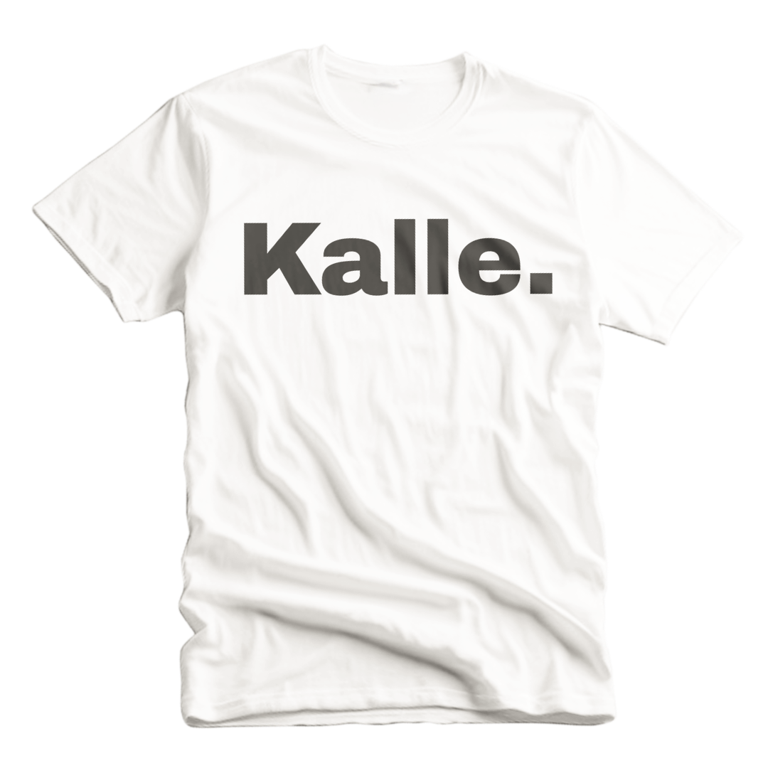 PRE-ORDER Kalle. t-shirt wit