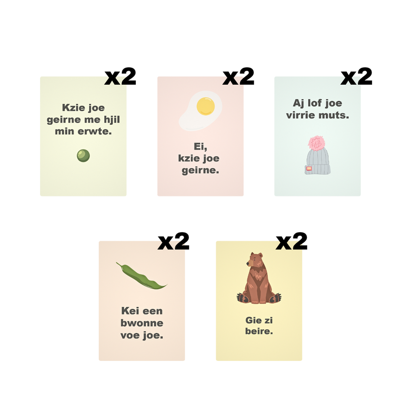 Set liefde & vriendschap