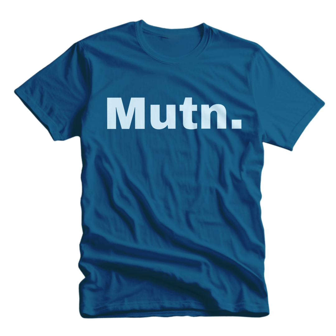 PRE-ORDER Mutn. t-shirt blauw