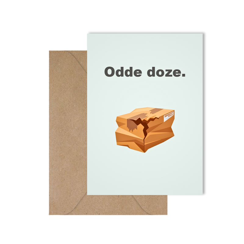 Grappige West-Vlaamse verjaardagskaart met spreuk in dialect