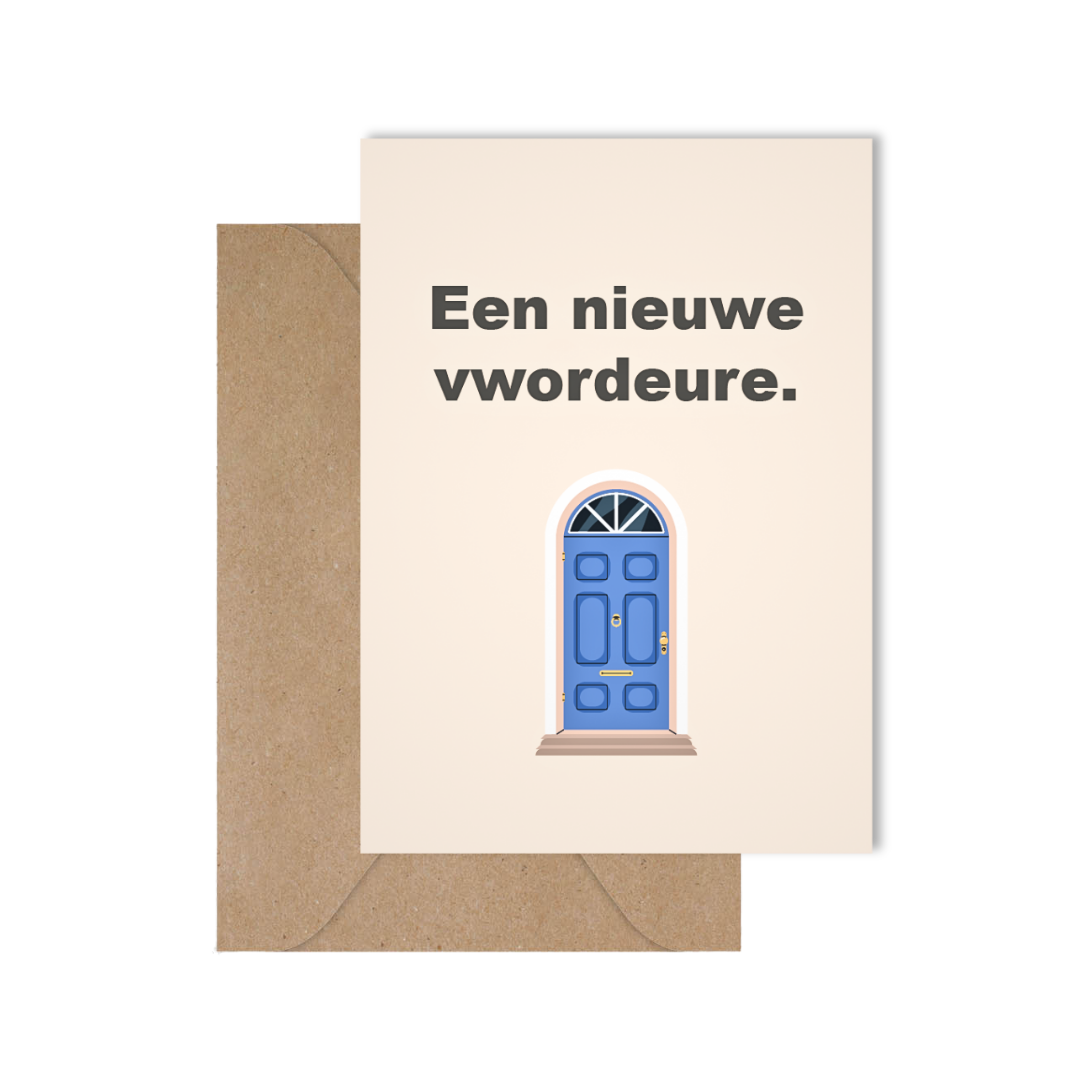 Grappige West-Vlaamse verjaardagskaart