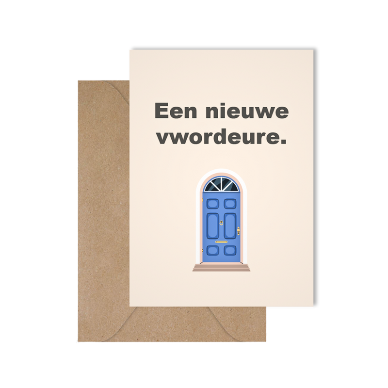 Grappige West-Vlaamse verjaardagskaart