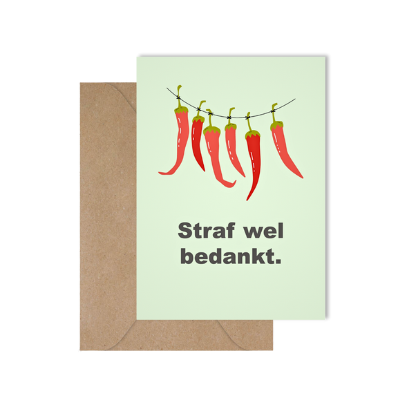 West-Vlaamse spreuk bedankt