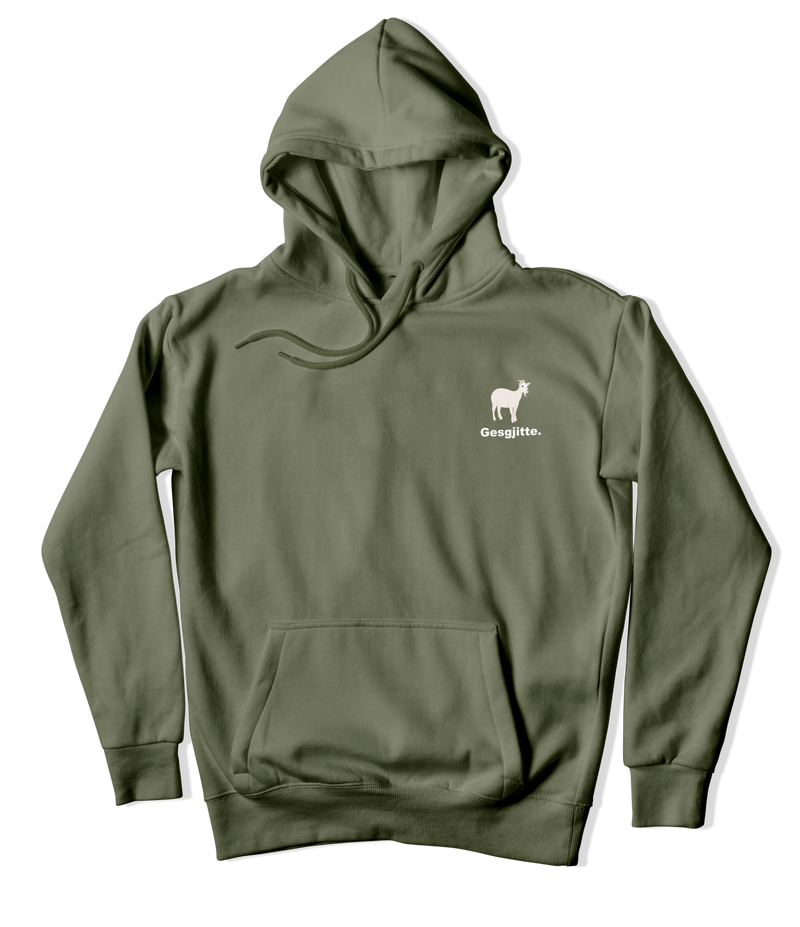 Hoodie Gesgjitte. PRE-ORDER