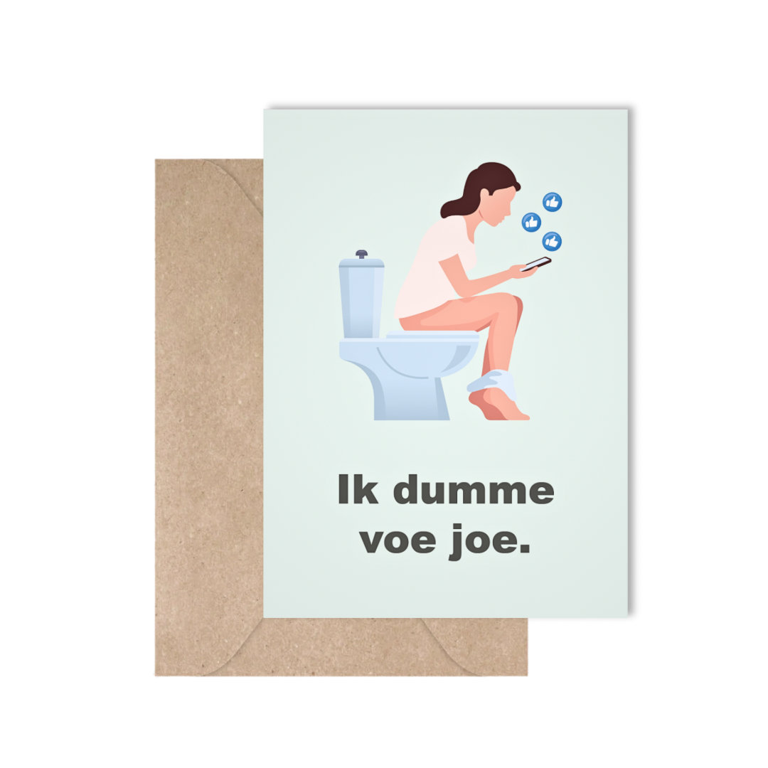 Ik dumme voe joe