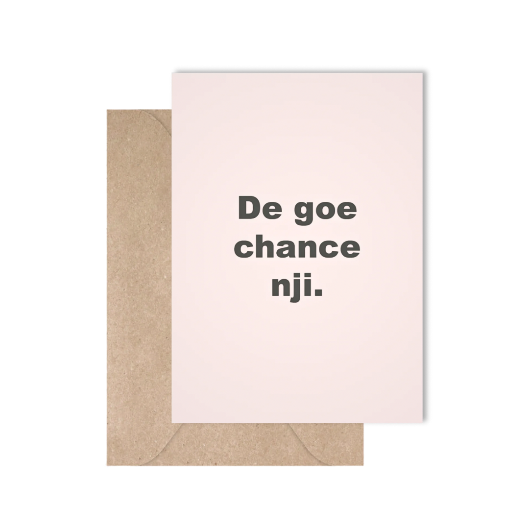 De goe chance nji