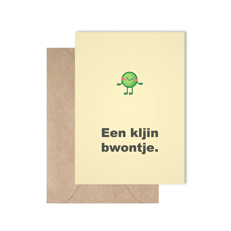 Een kljin bwontje
