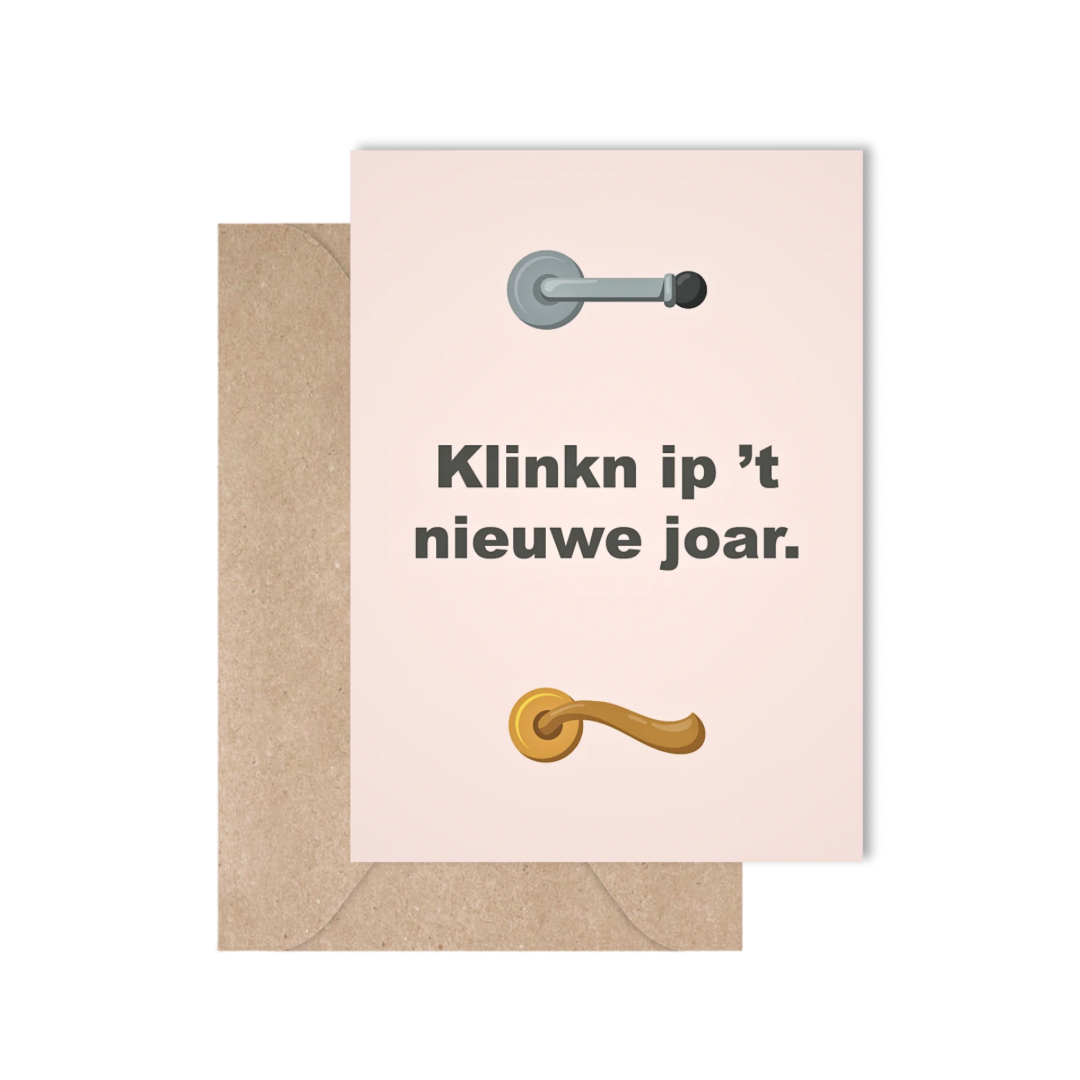 Klinkn ip't nieuwe joar