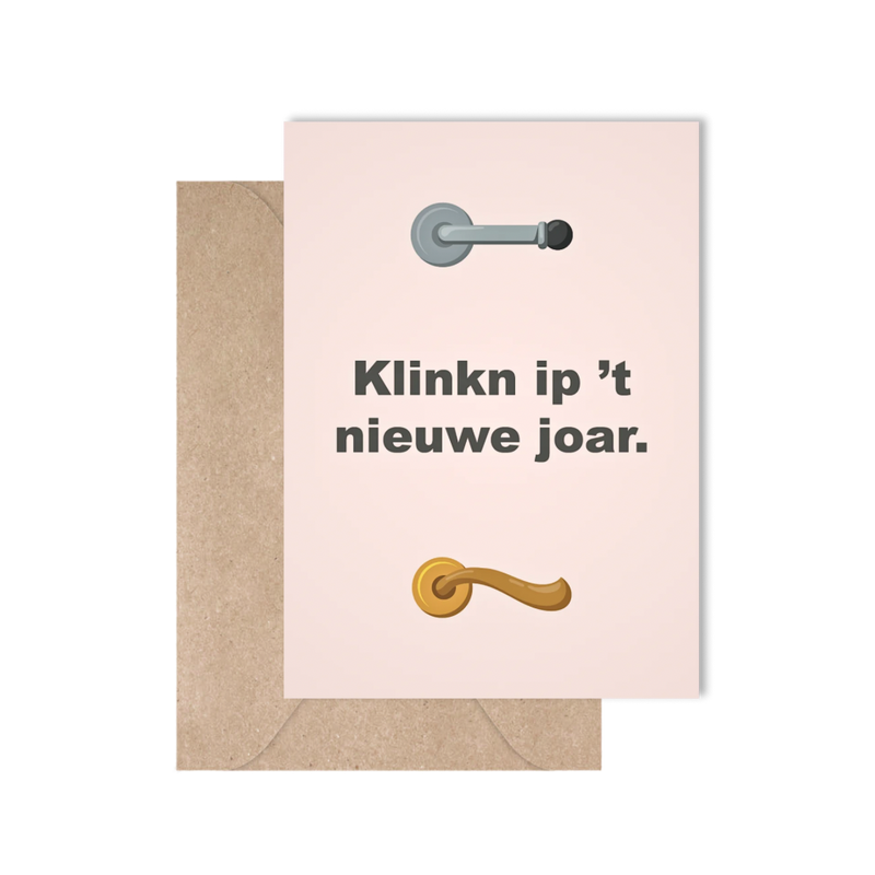 Klinkn ip't nieuwe joar