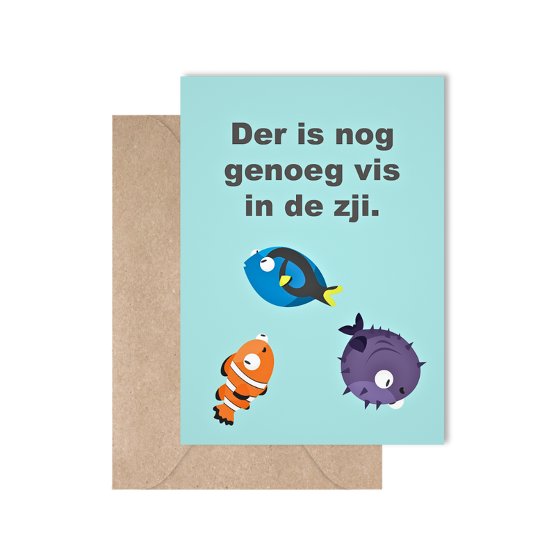 Der is nog genoeg vis in de zji