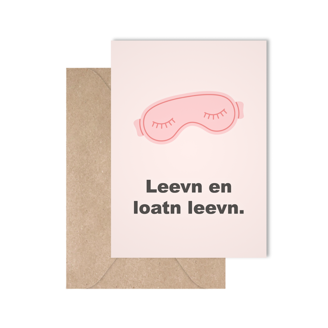 Leevn en loatn leevn