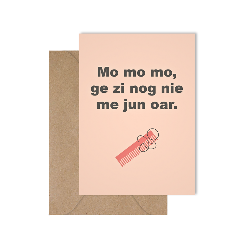 Grappige West-Vlaamse wenskaart voor beterschap