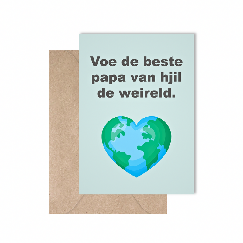 Voe de beste papa van hjil de weireld