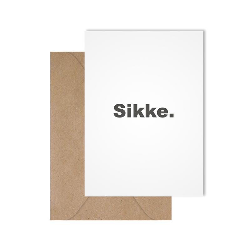 Grappige West-Vlaamse wenskaart met spreuk in dialect